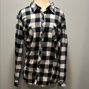 Natural Reflections Monochrome Plaid Shirt